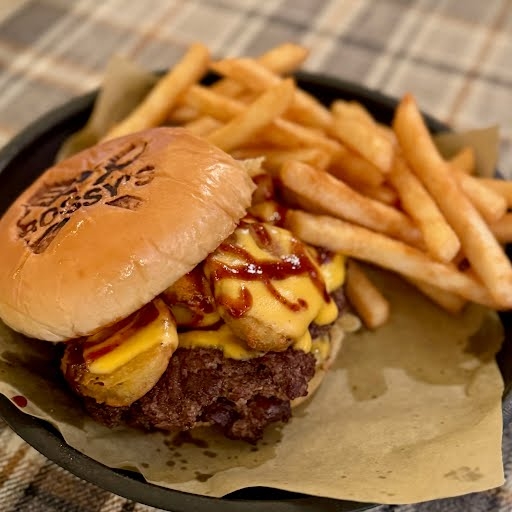 Drunken Pickle Smashburger