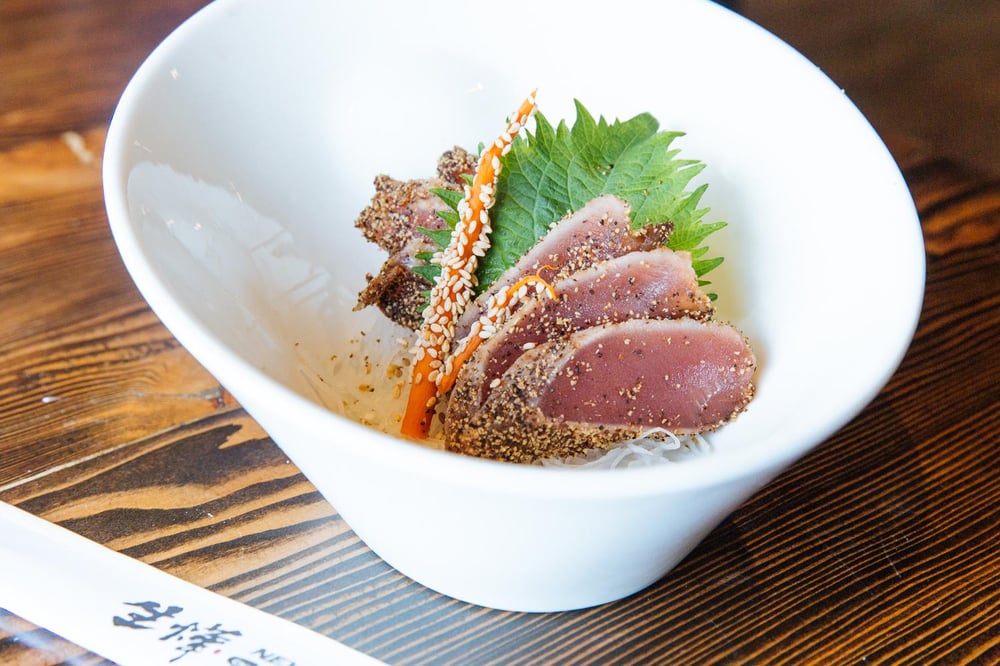 Black Pepper Tuna Sashimi (6)