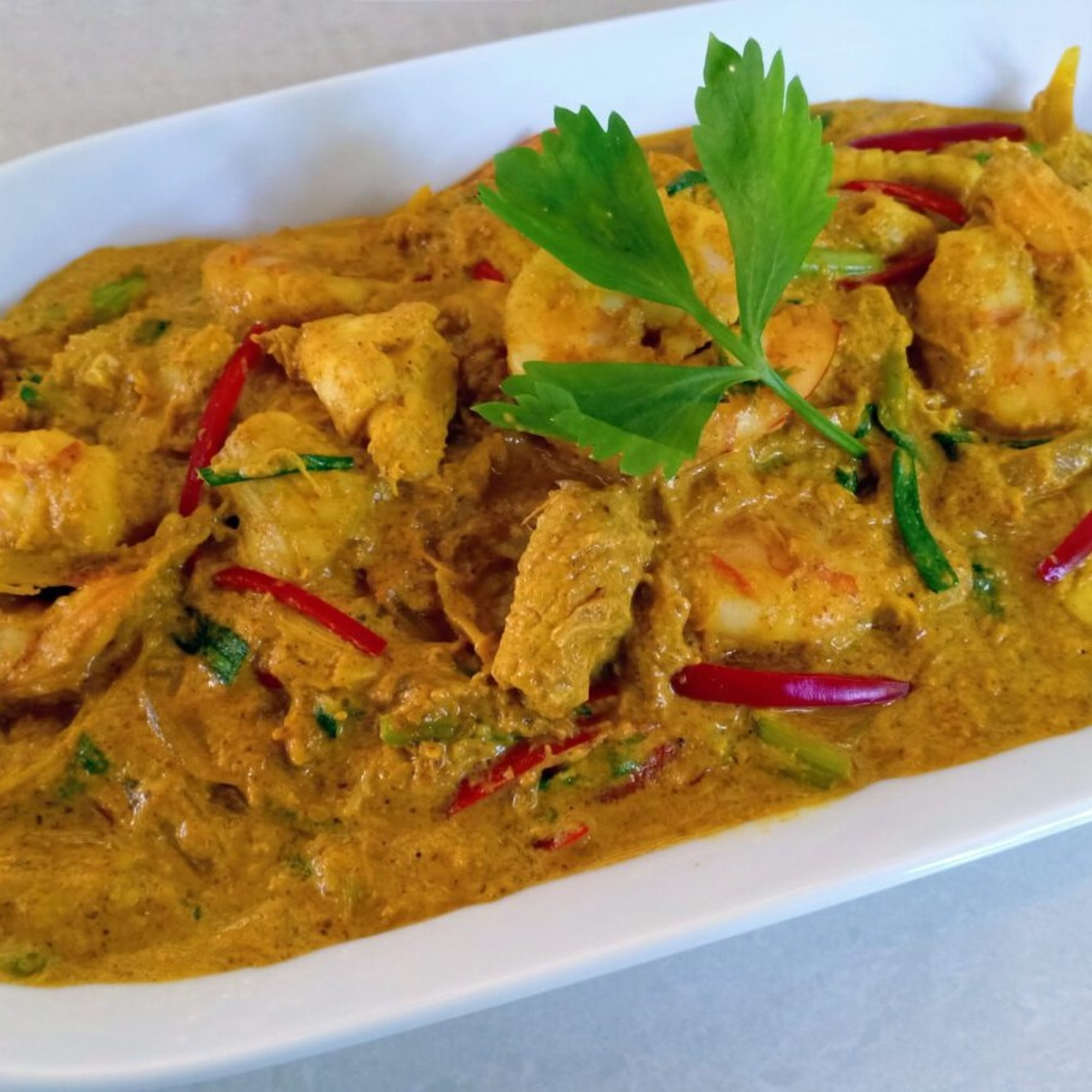 Pad Pong Curry 🌶 (Yellow Curry Powder)