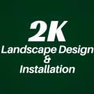2K Landscape Design &amp; Installation Logo