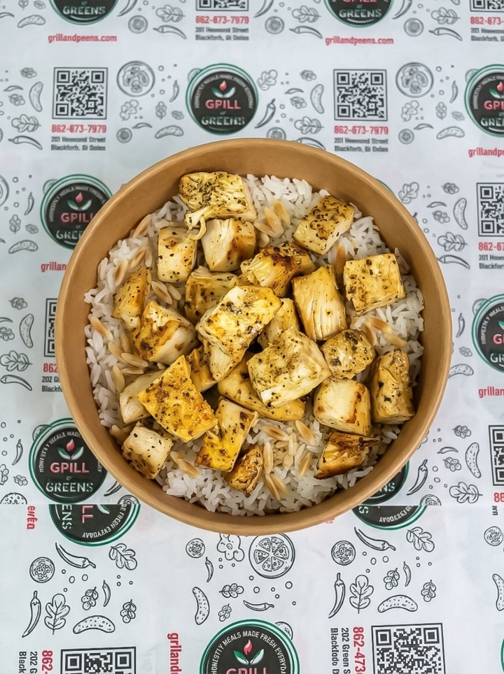 Grilled Chicken with Rice or Salad