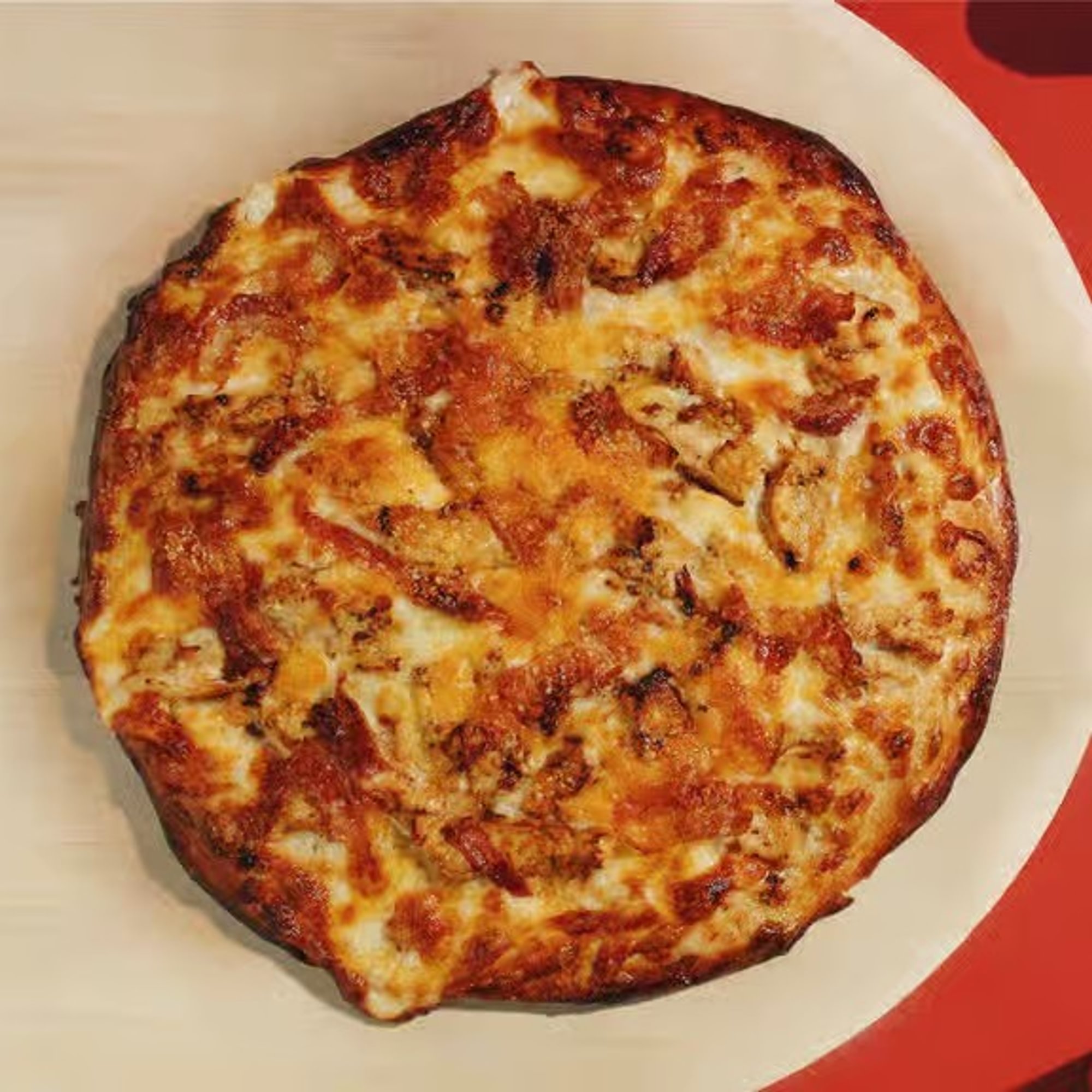 Chicken Bacon Ranch Pizza