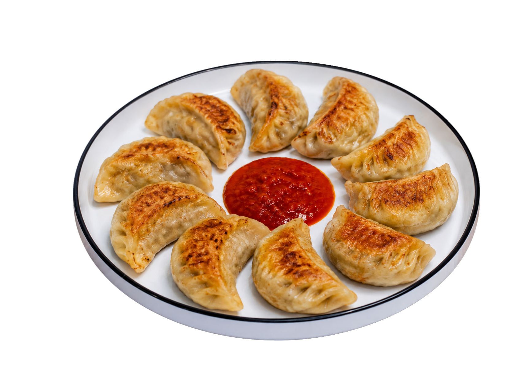 Everest Chicken MoMo Pan Fried (Chicken Dumplings) 10 Pcs