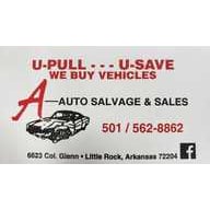 A-Auto Salvage &amp; Sales Logo