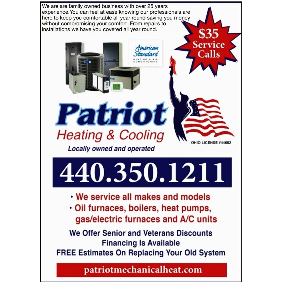 Patriot Heating and Cooling Logo