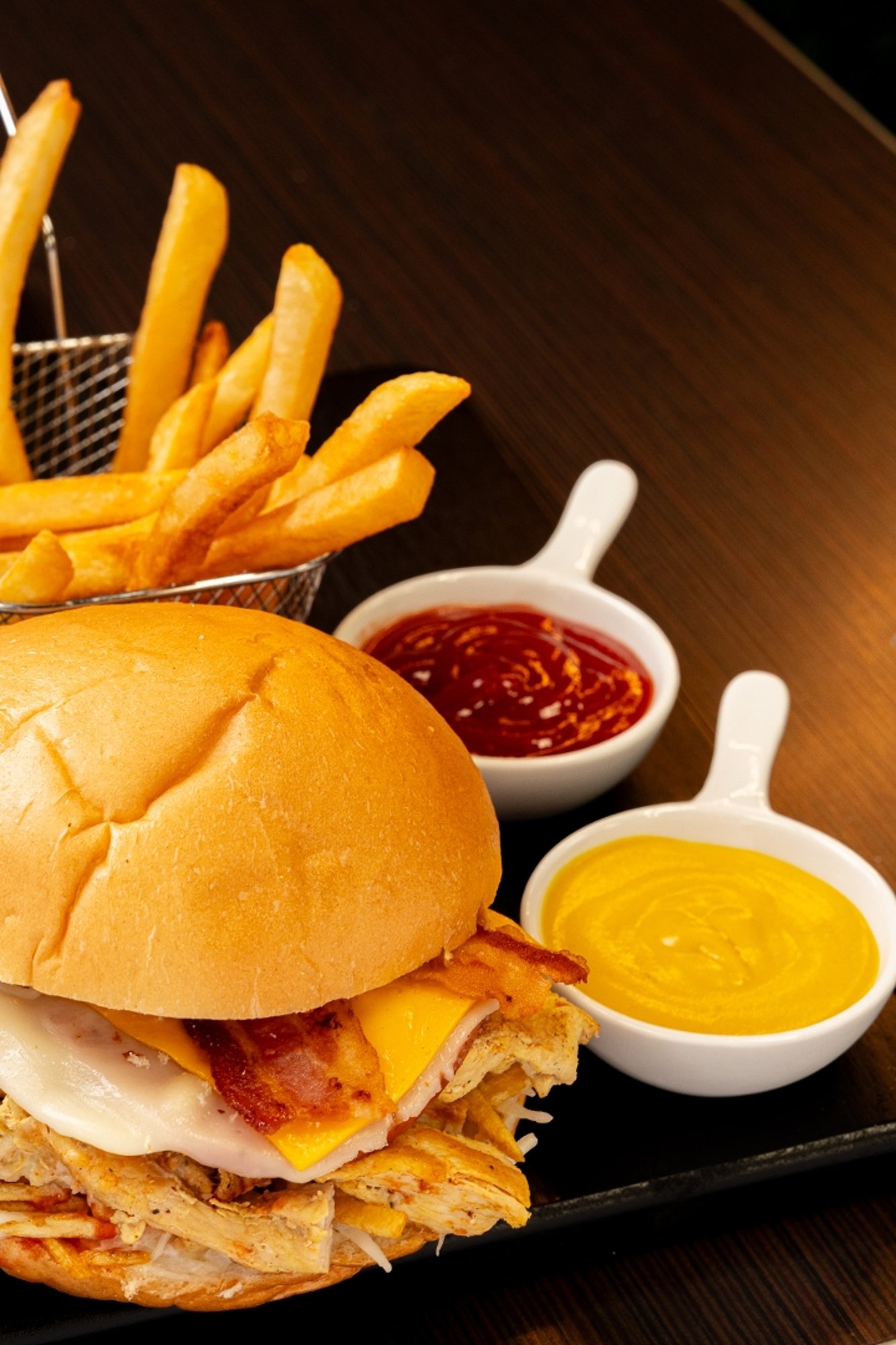 Hamburguesa de Chuleta Ahumada / Smoked Chops