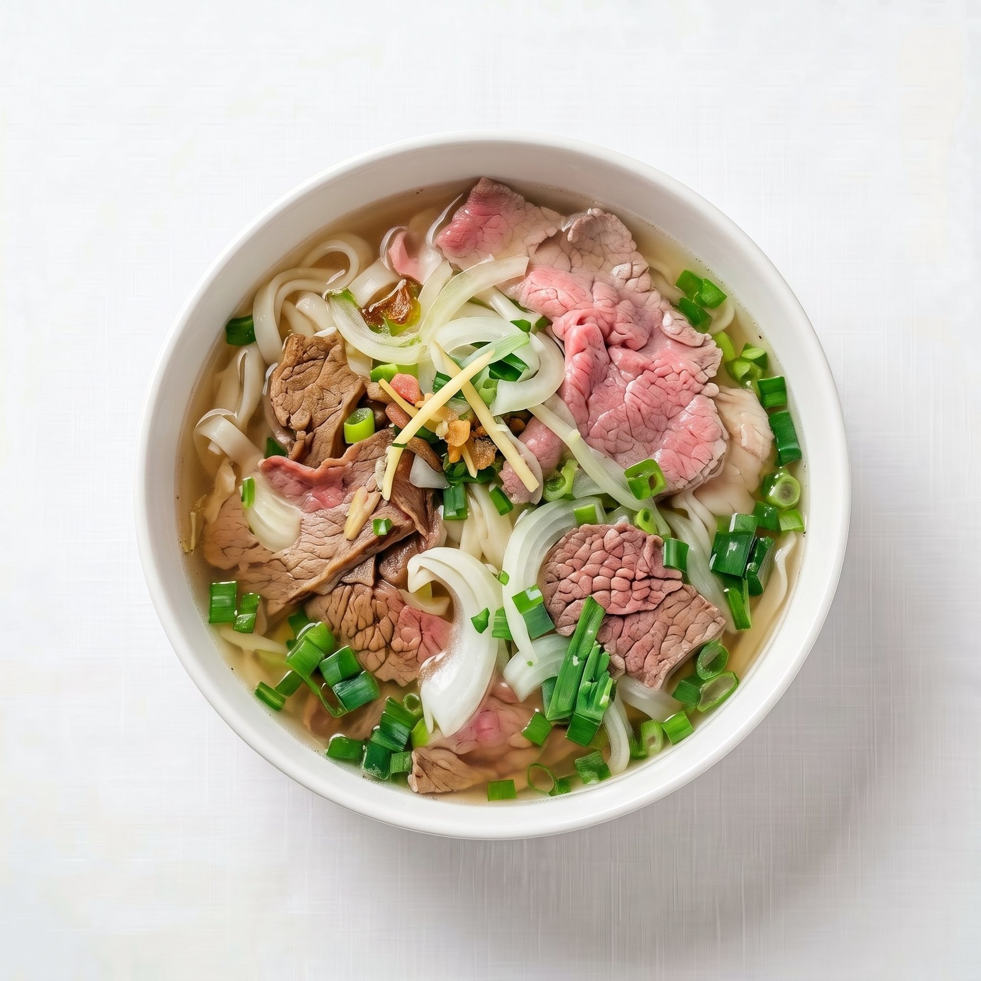 3. Tái Chín Nạm Gân Sách (Rare Steak, Brisket, Flank, Tendon, Tripe)
