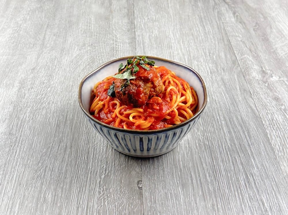 Pasta With Meatballs Kids