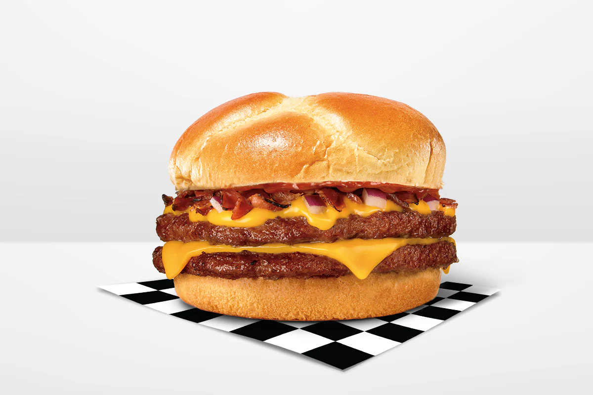 Bacon Cheddar Crisp Double