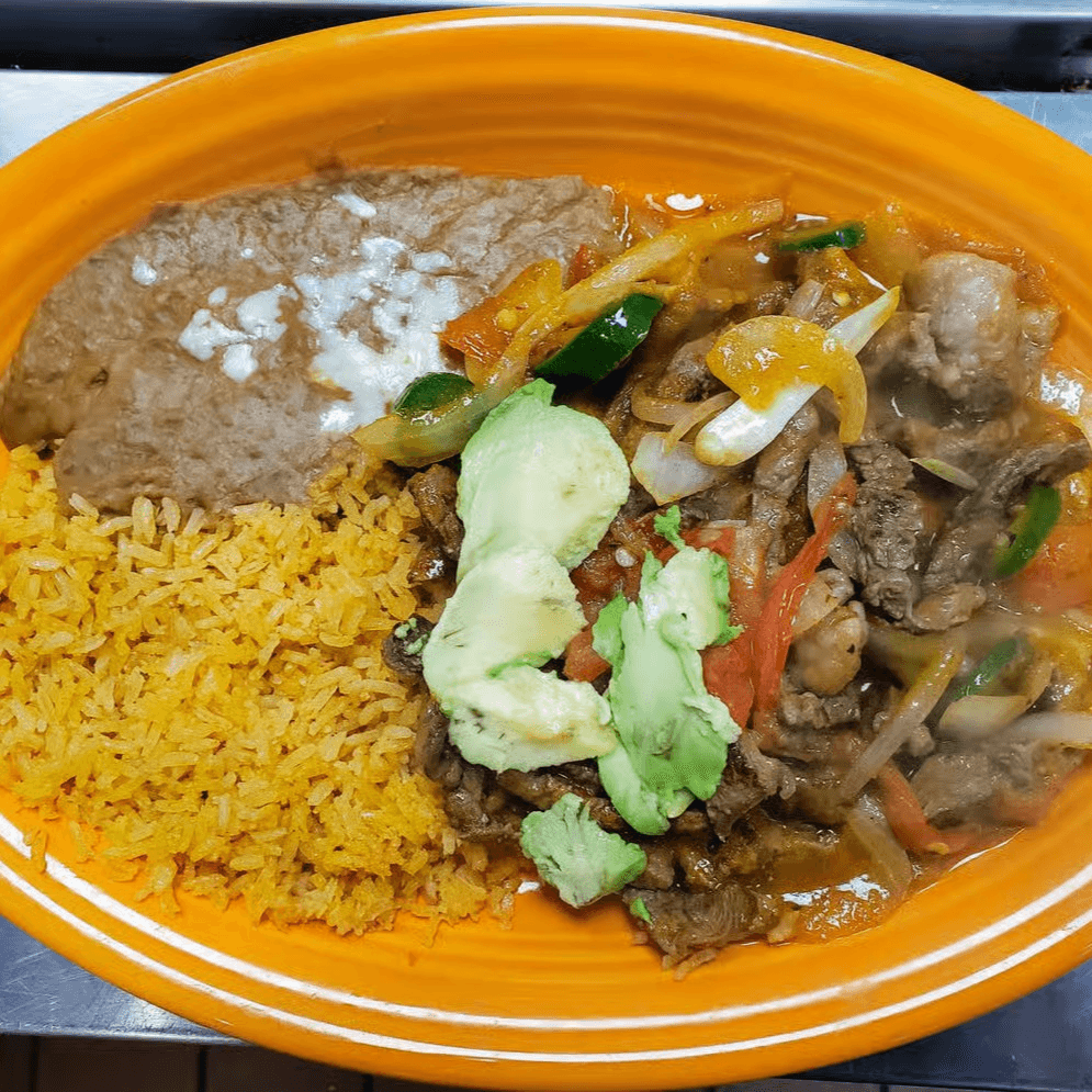 Steak a La Mexicana