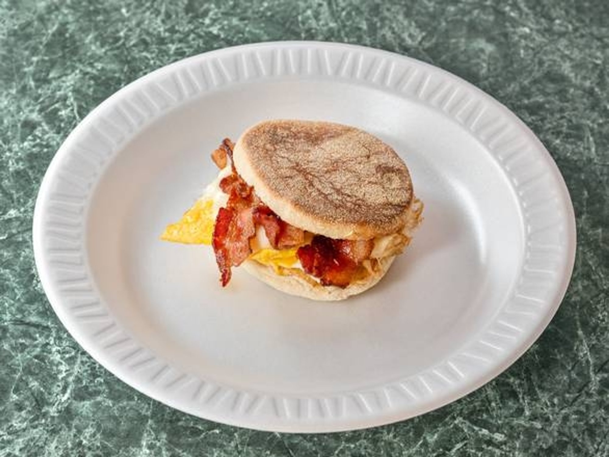 Egg, Bacon & Cheese Sandwich
