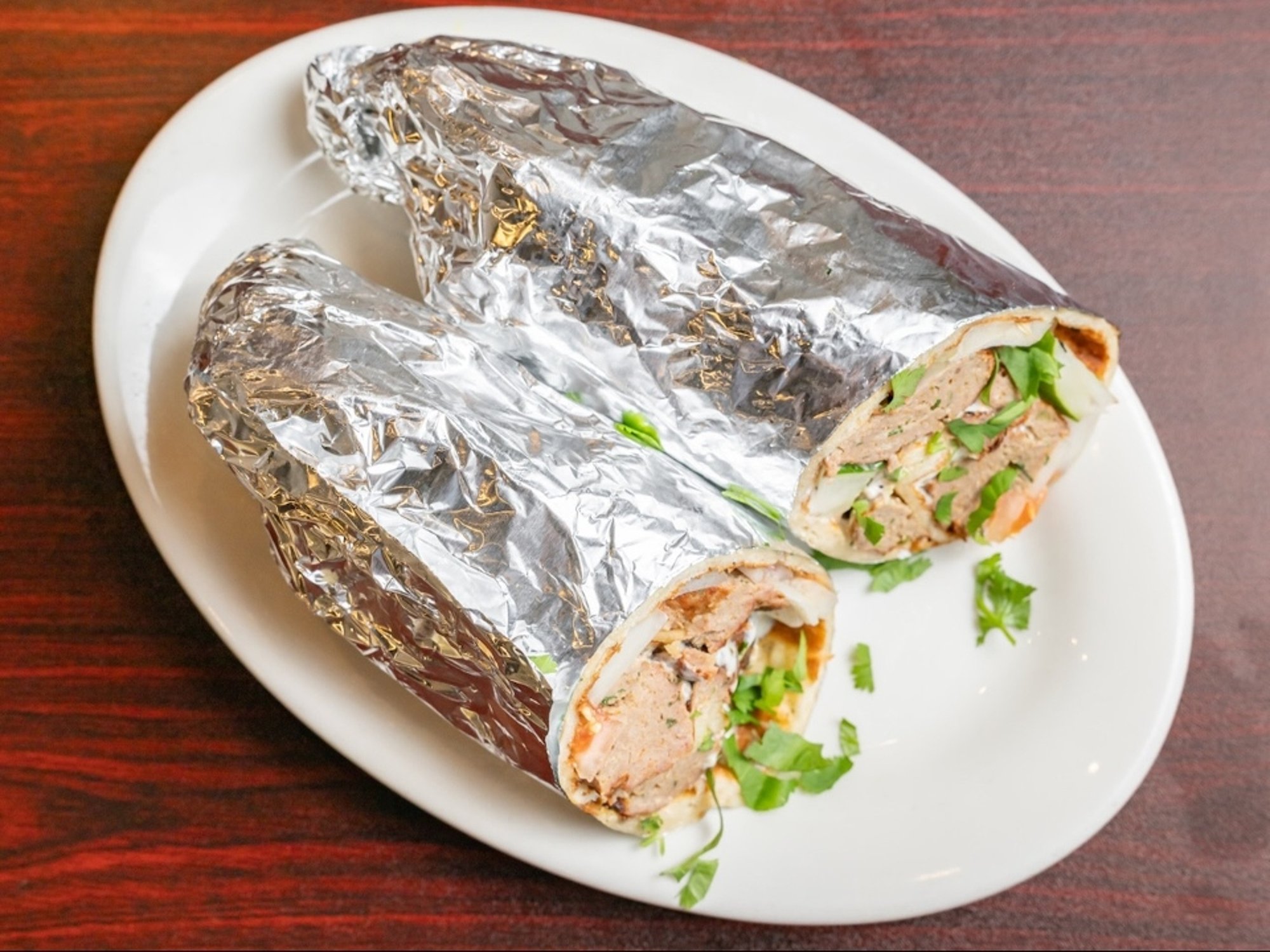 Lamb Seekh Kabob Wrap