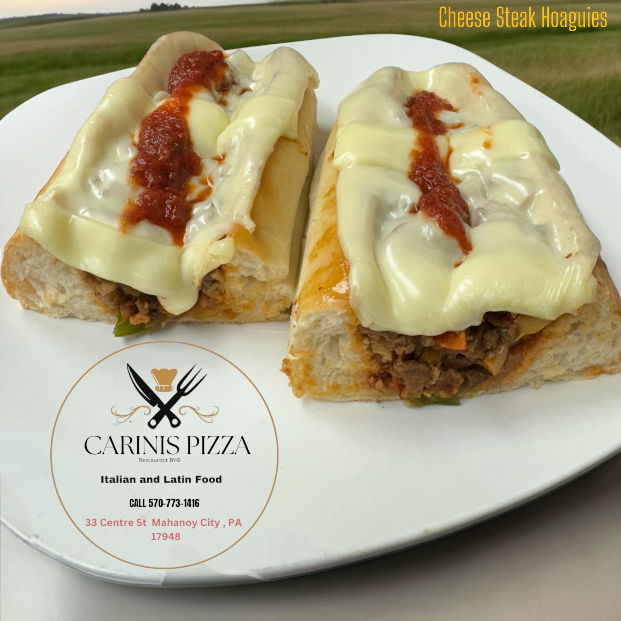 Supreme Cheesesteak Hoagie