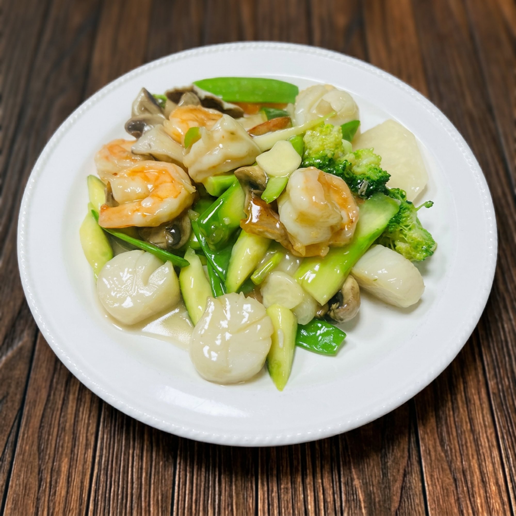 Jade Scallop & Shrimp