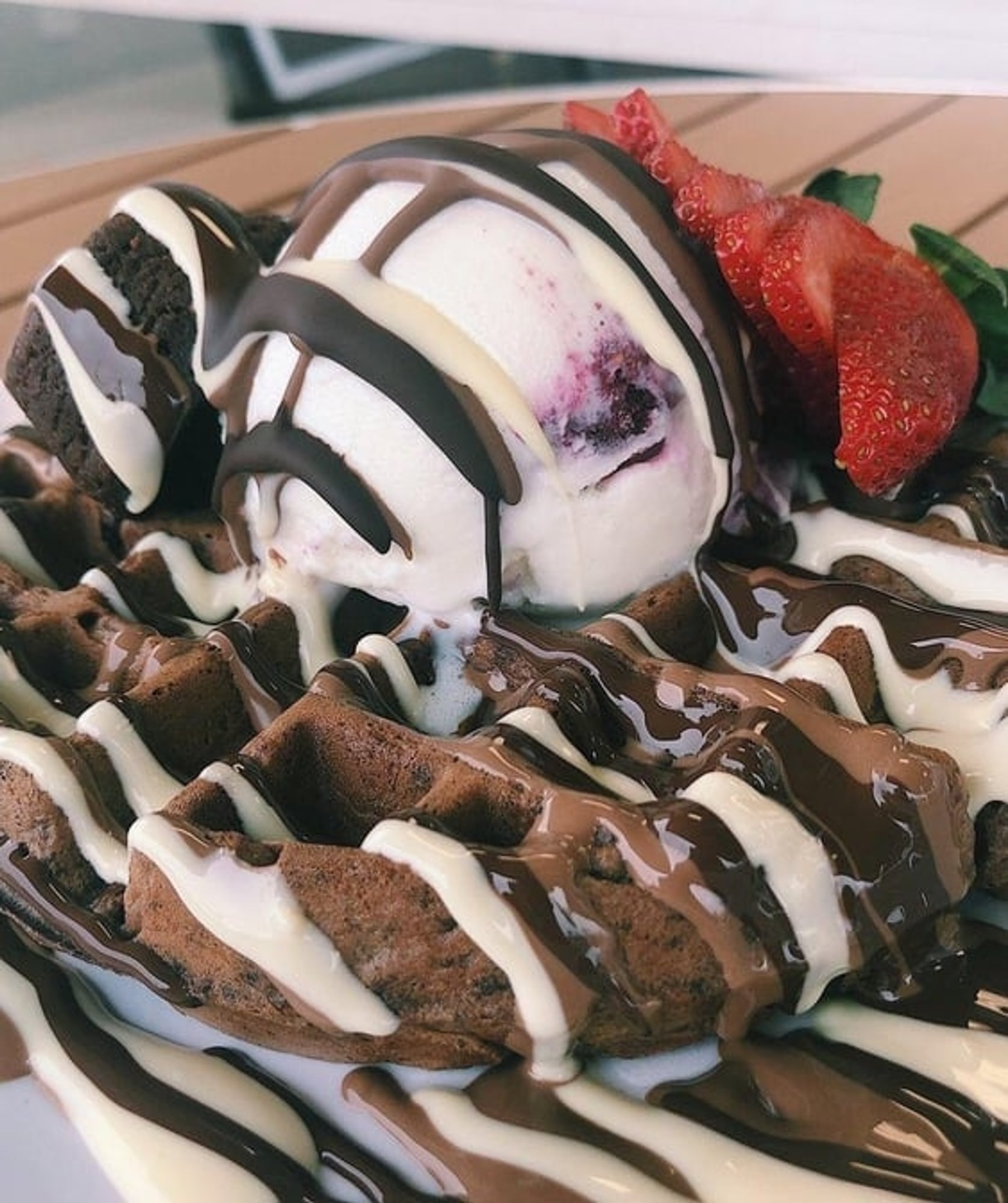 Brownie Waffle