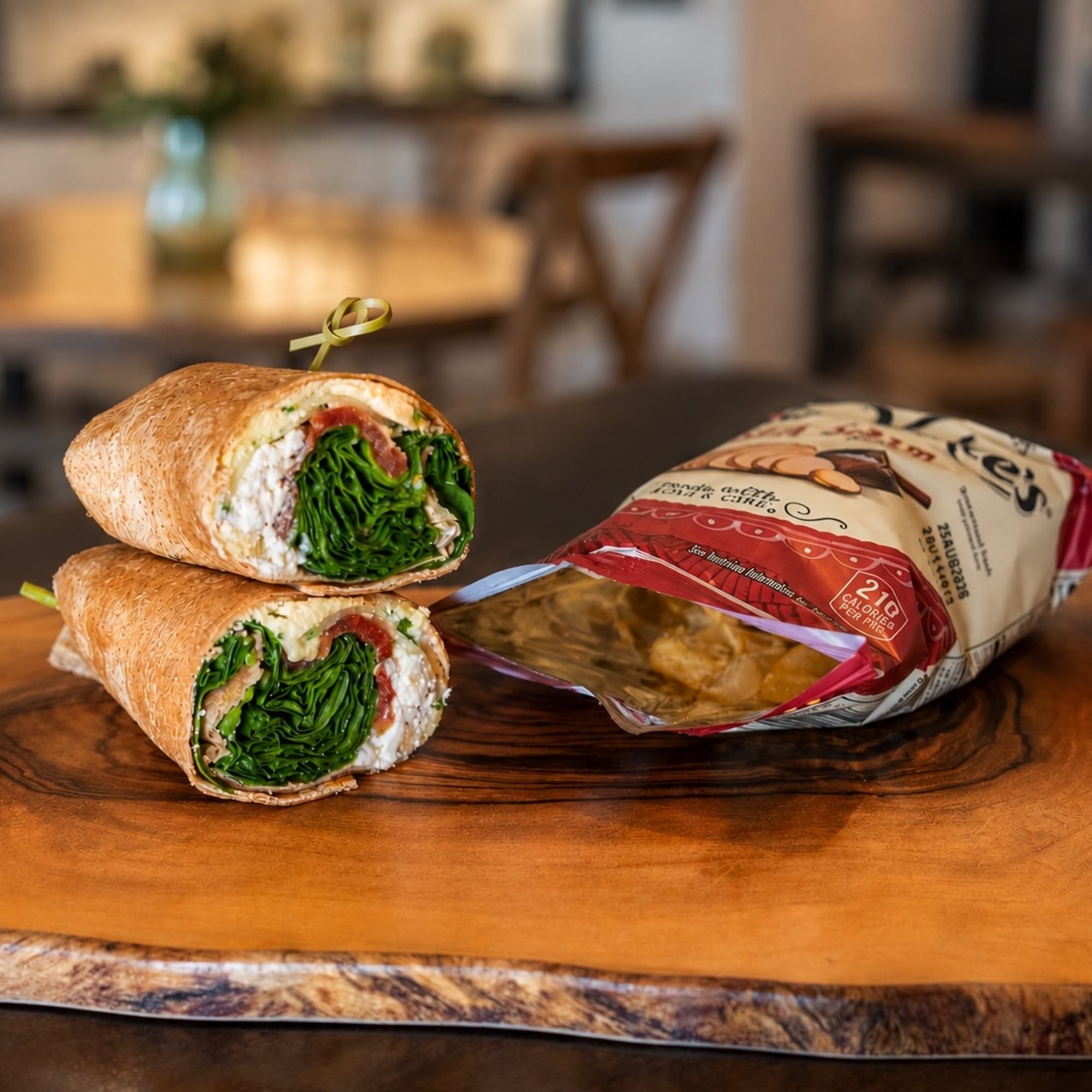 Greek Veggie Wrap Box
