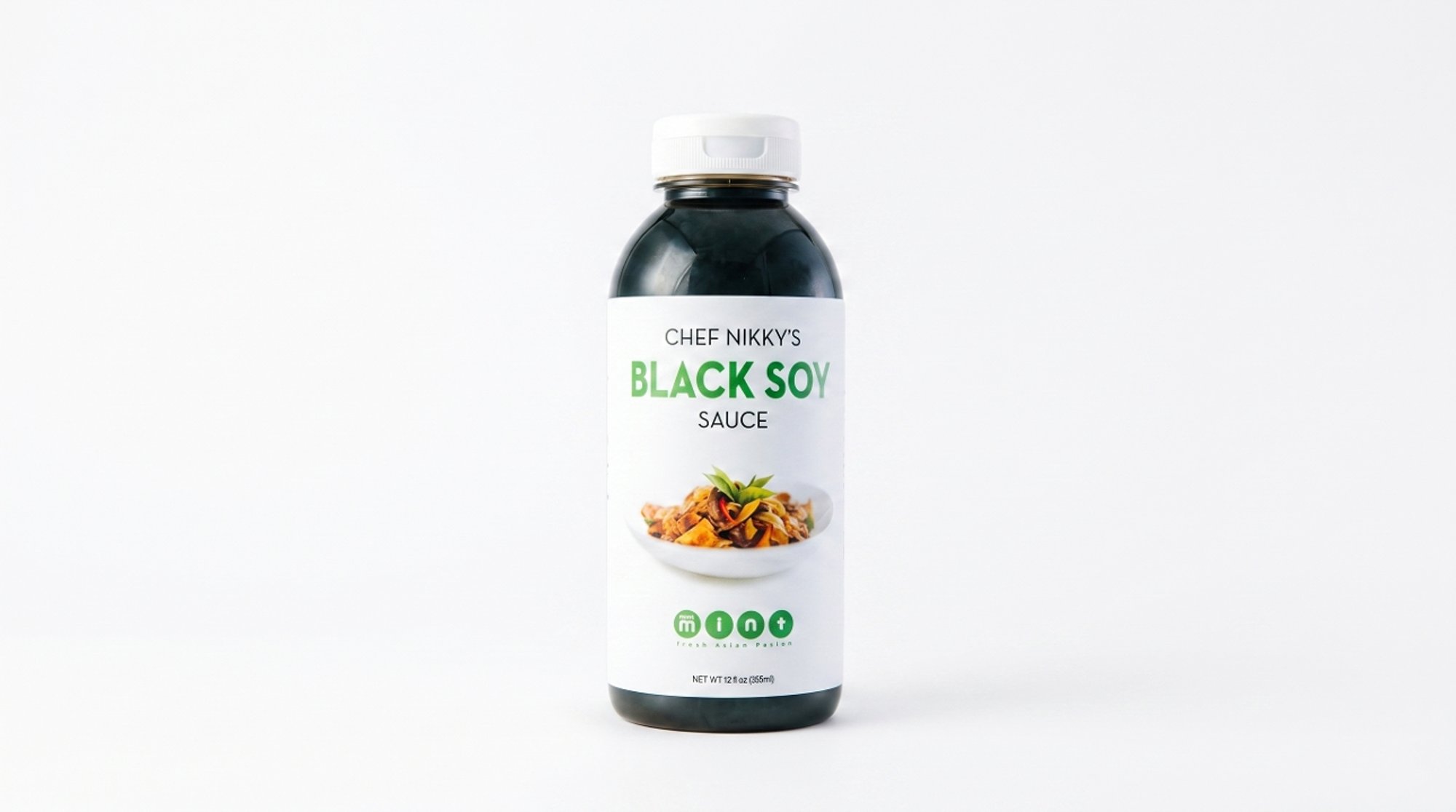 Bottle of Black Soy Sauce
