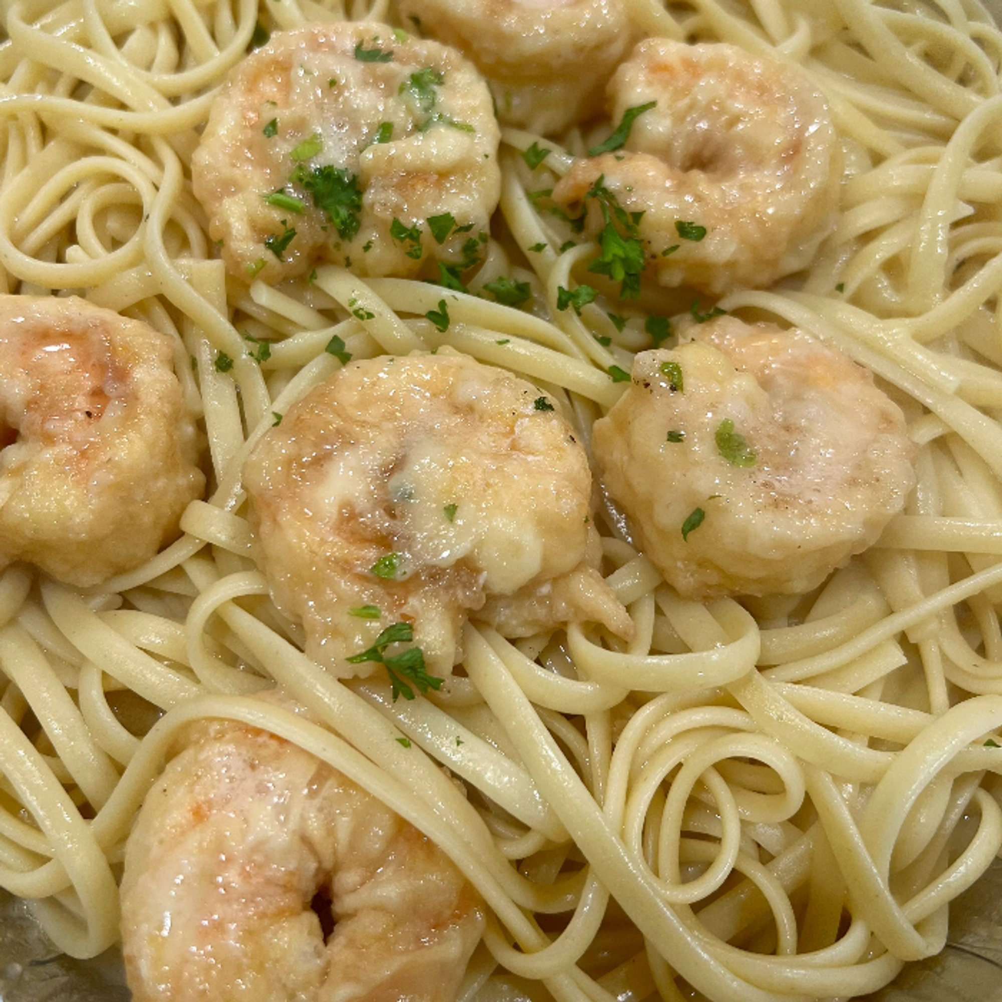 Shrimp Francese Dinner