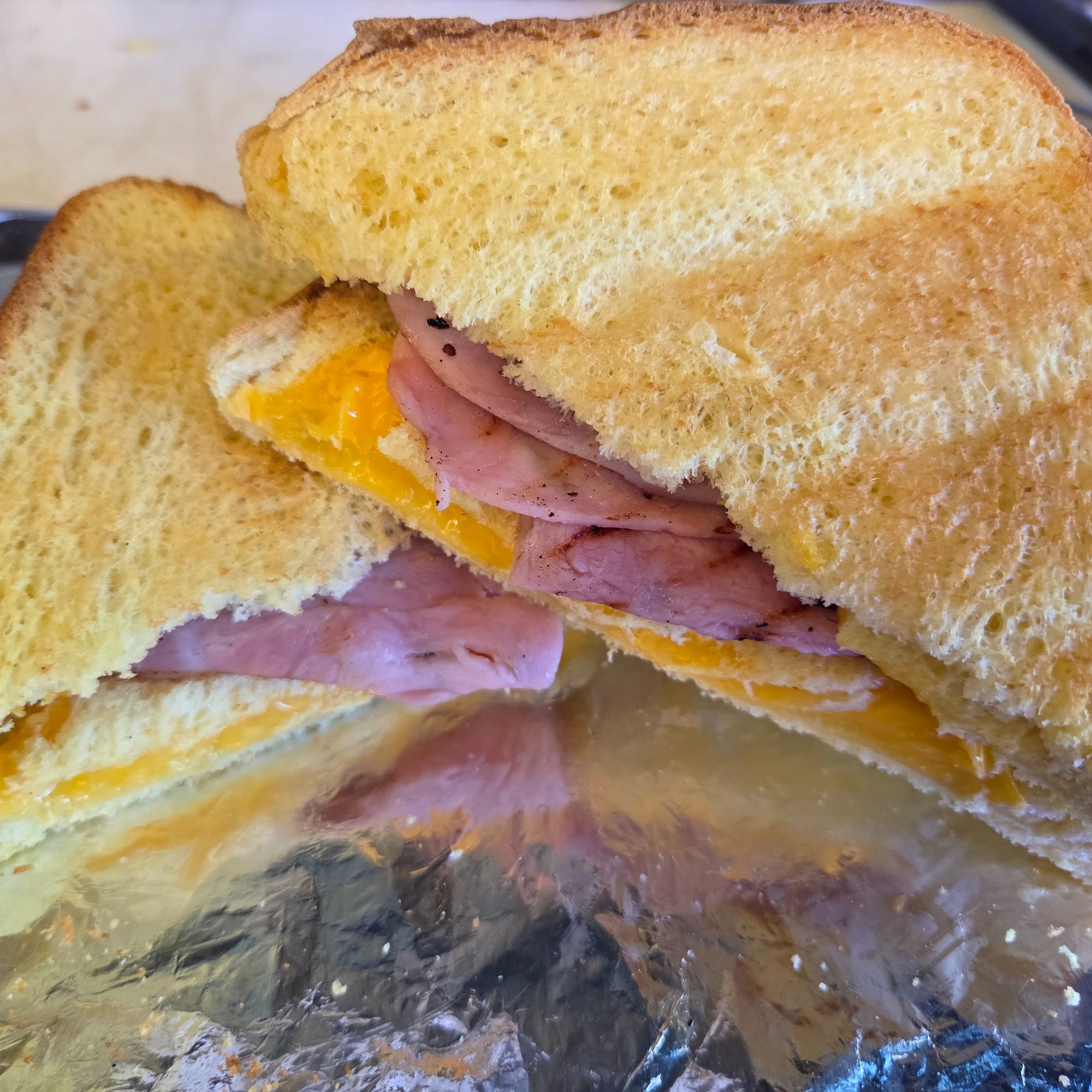 Grilled Ham and Cheese