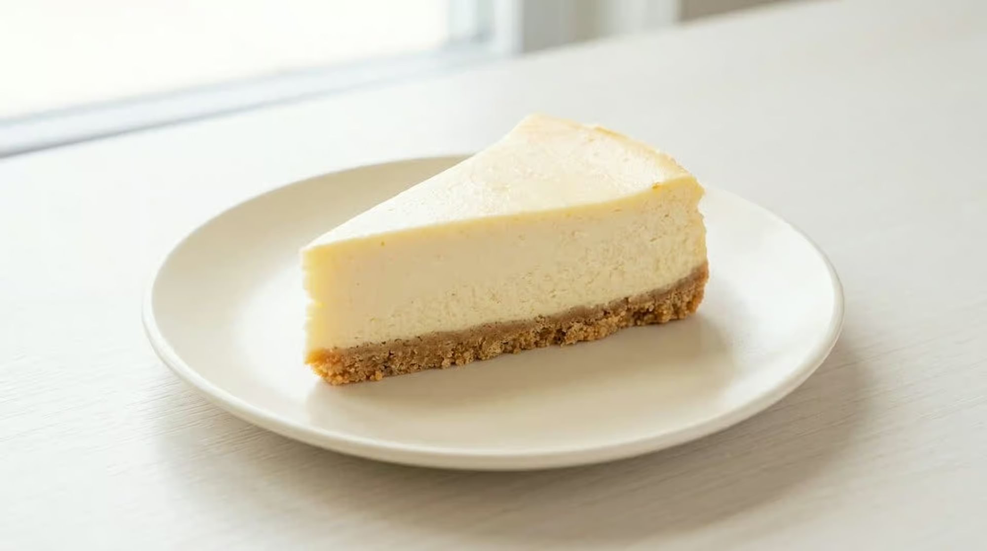 Cheesecake slice