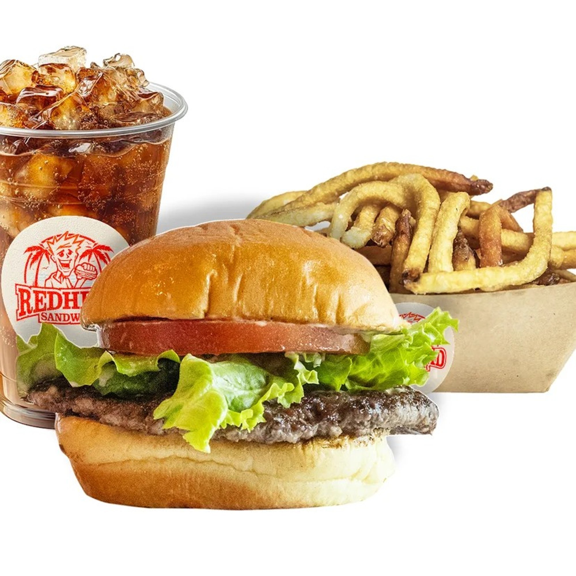 Classic Burger W/ Fries & Drink