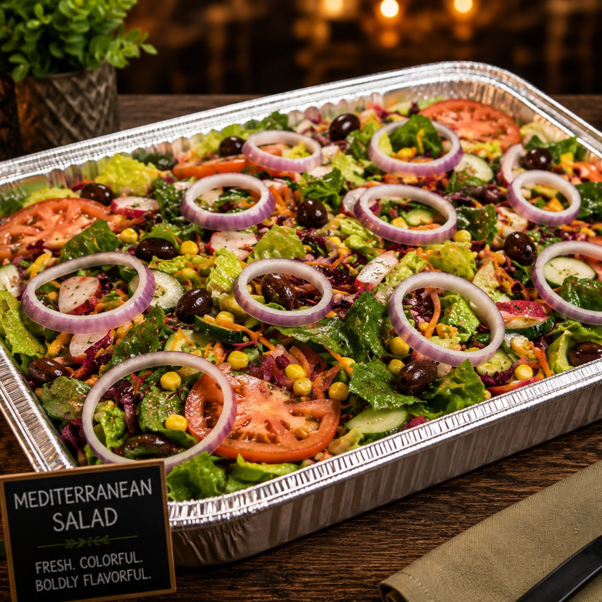 Mediterranean Salad Tray