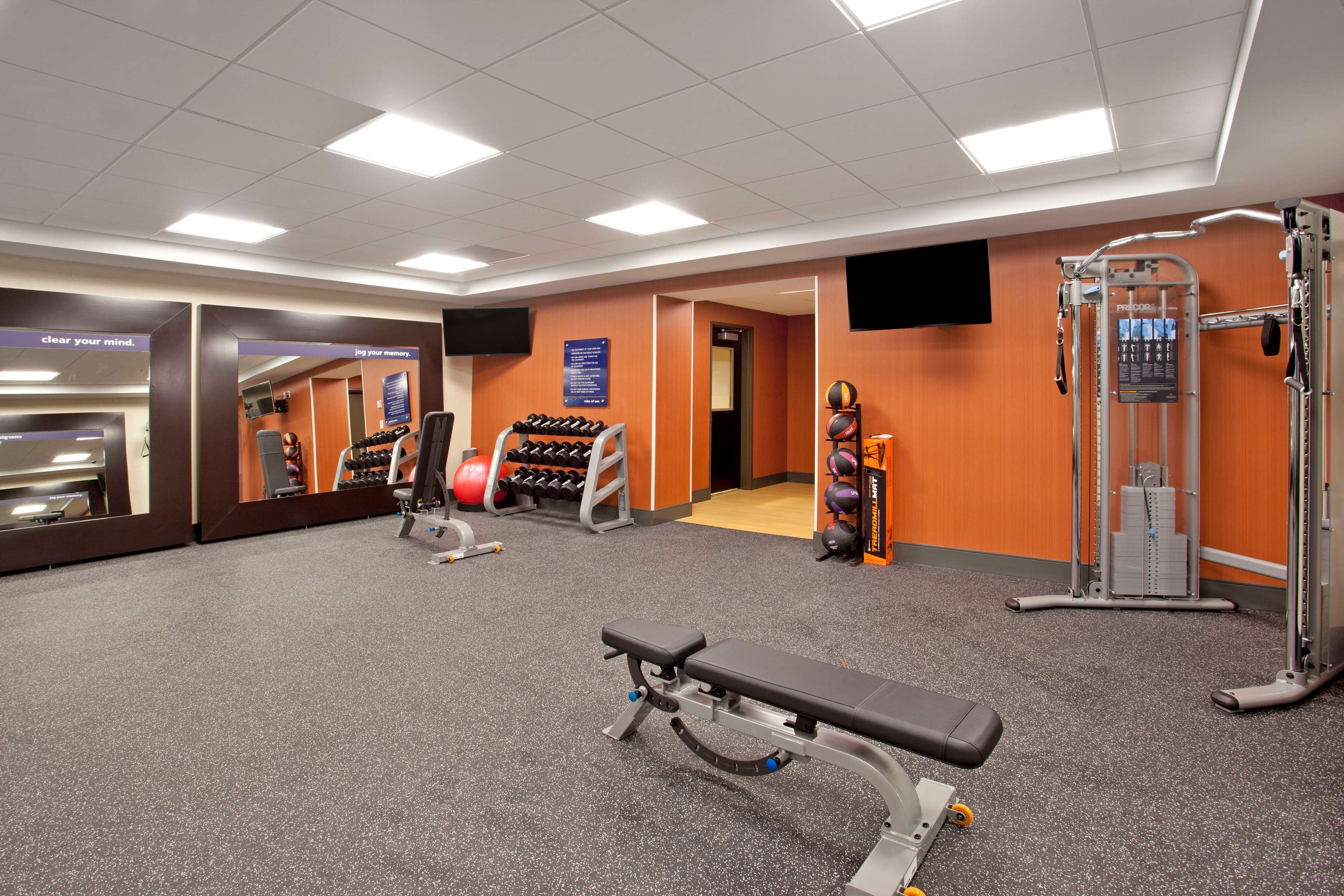 Health club  fitness center  gym