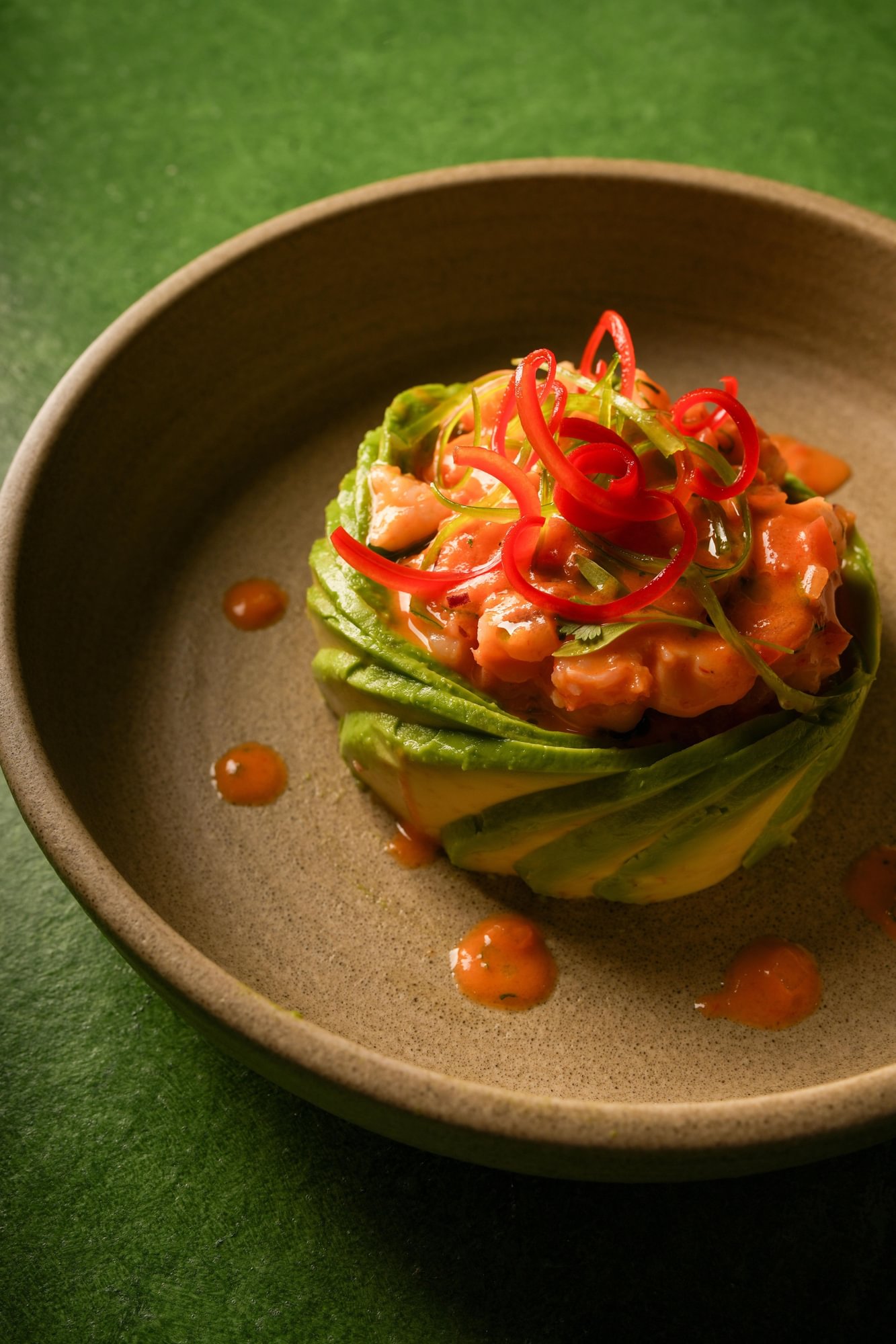Rocoto Shrimp Avocado
