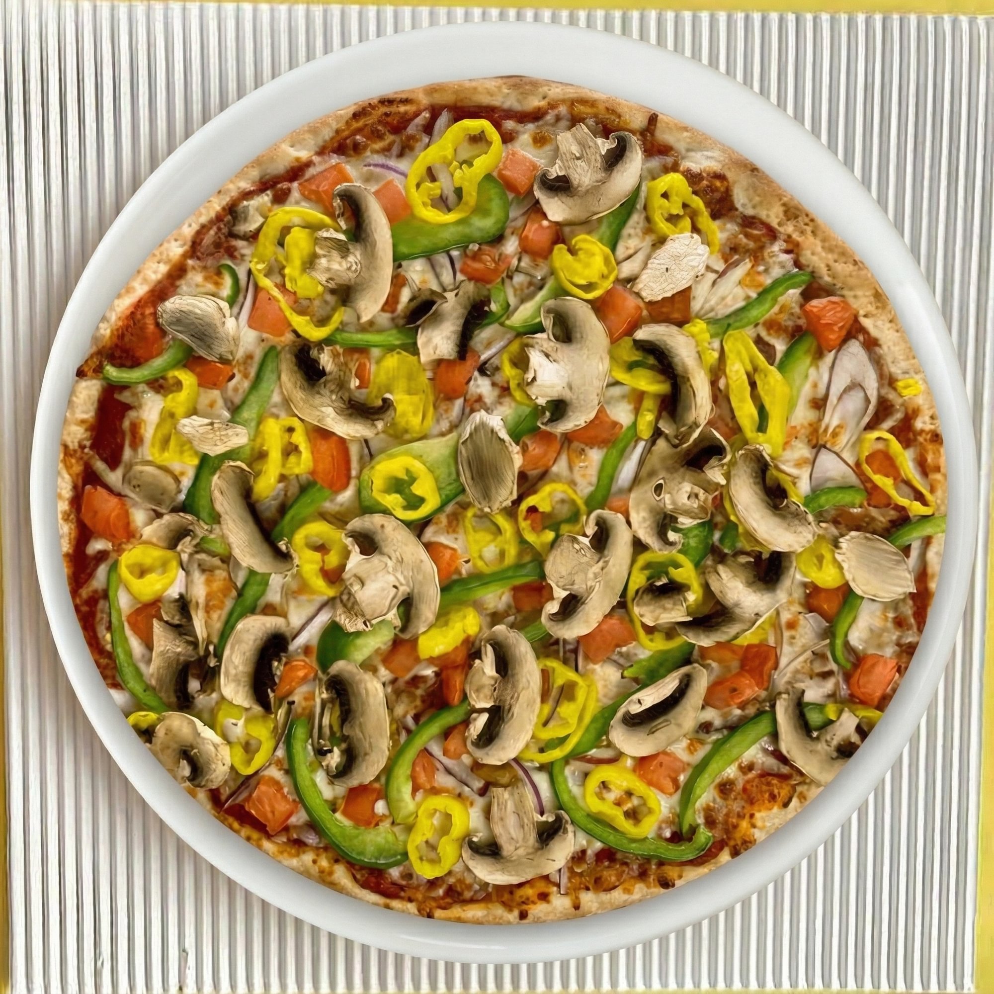 Garden Veggie Pizza