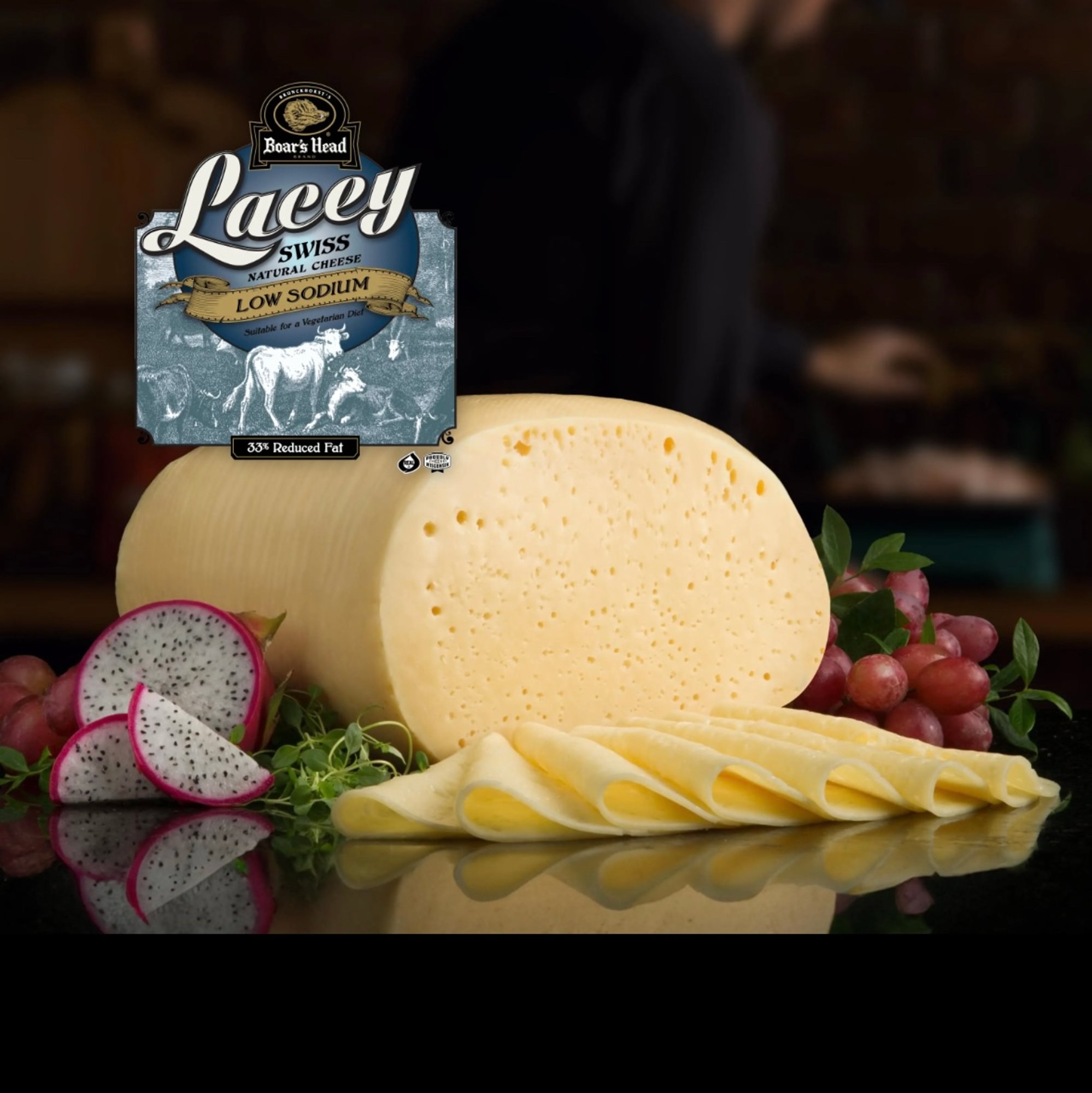 Lacey Swiss Cheese (1/2 Lb)