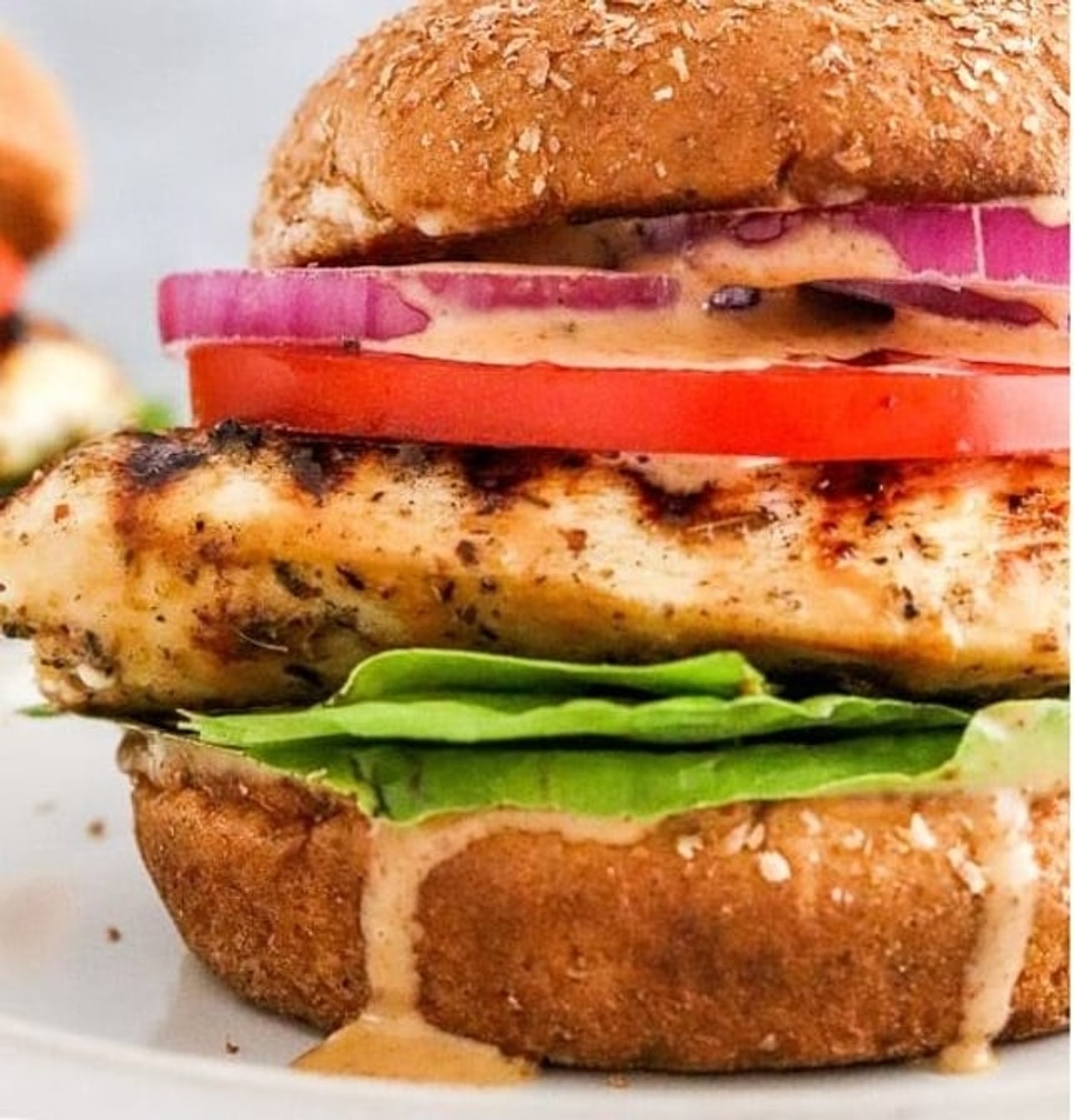 Grilled Chicken Focaccia