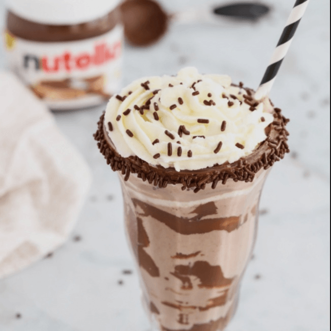 Regular Nutella shake