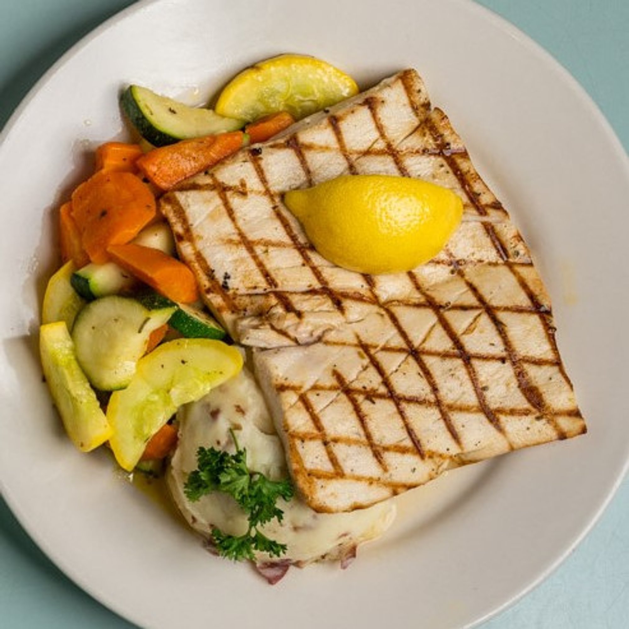 Grilled or Blackened Mahi Dinner