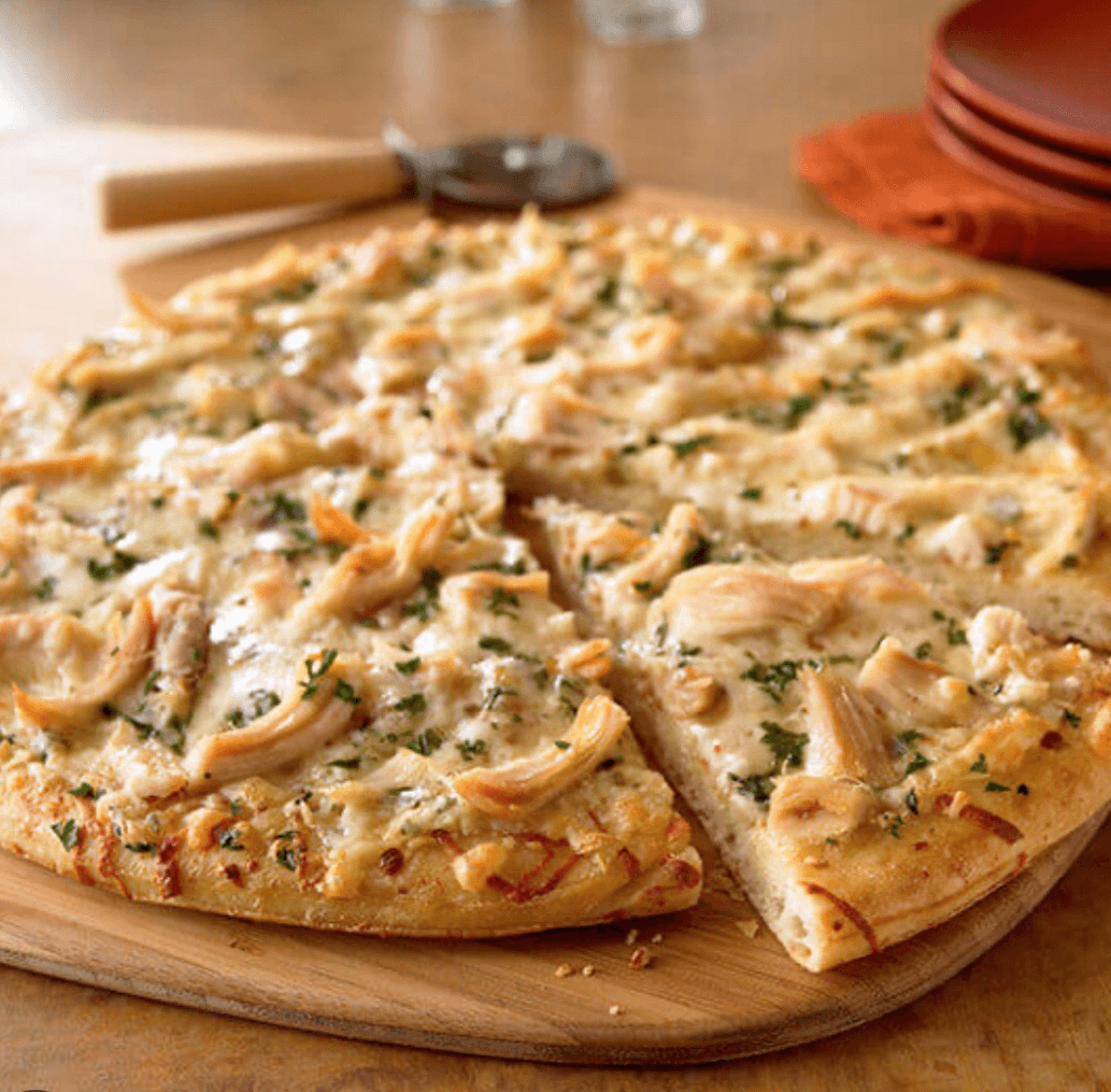 Small Garlic Chicken Pizza