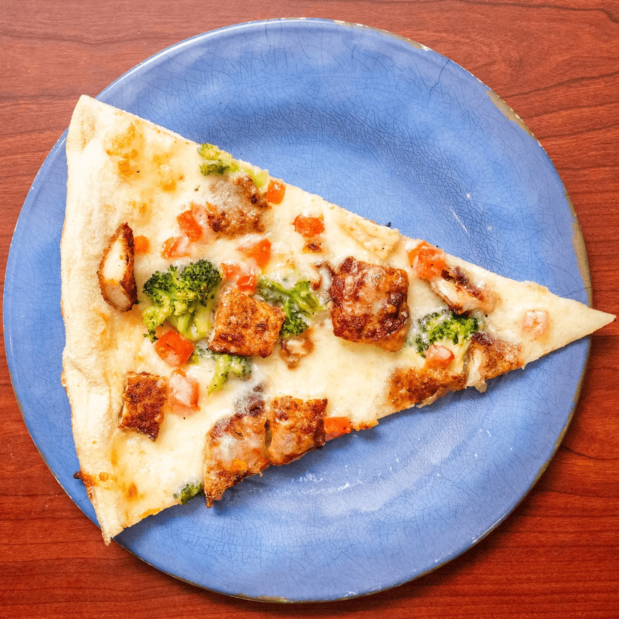 Chicken, Broccoli & Tomato Slice