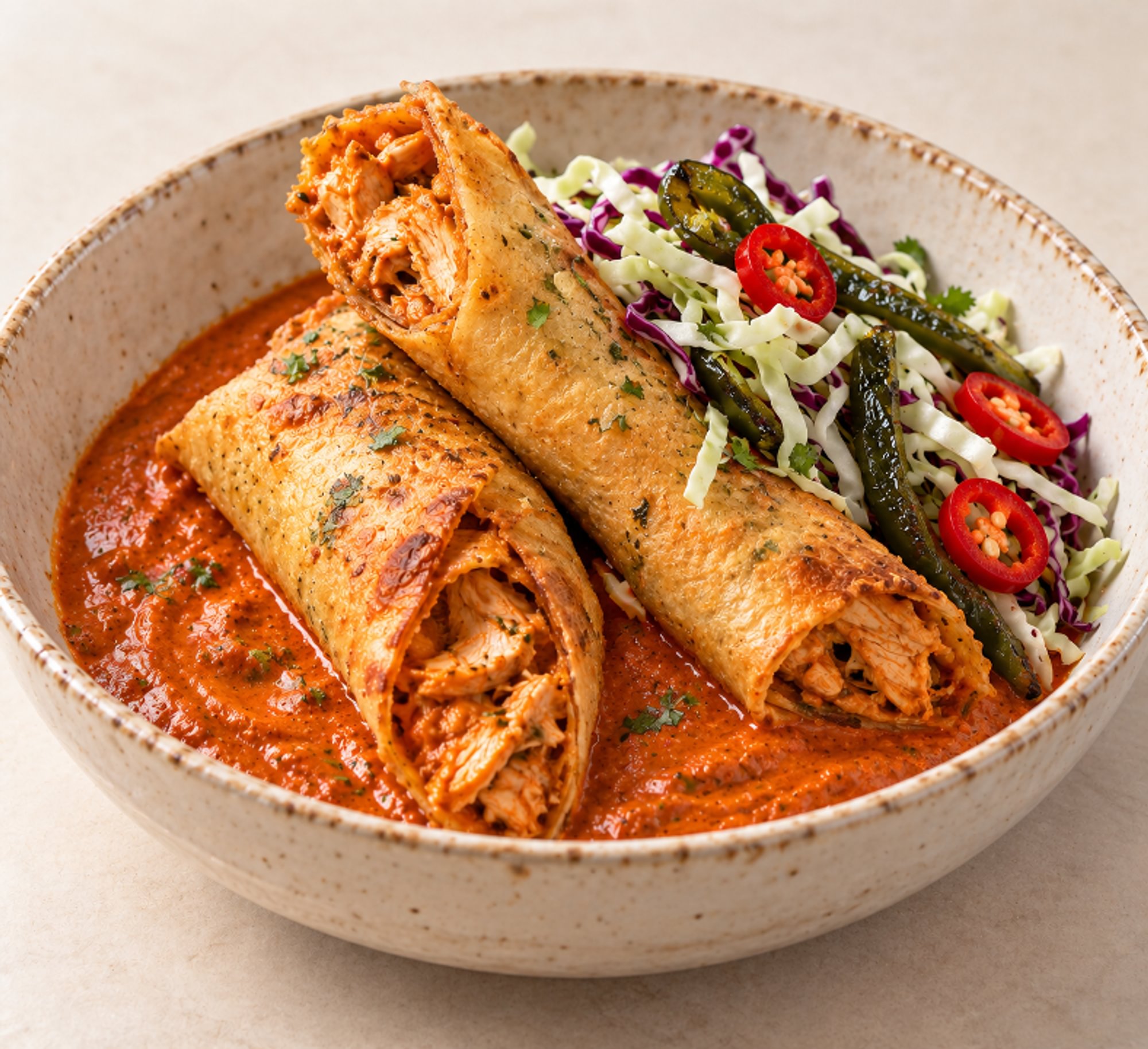 Chicken Tikka Masala Flautas