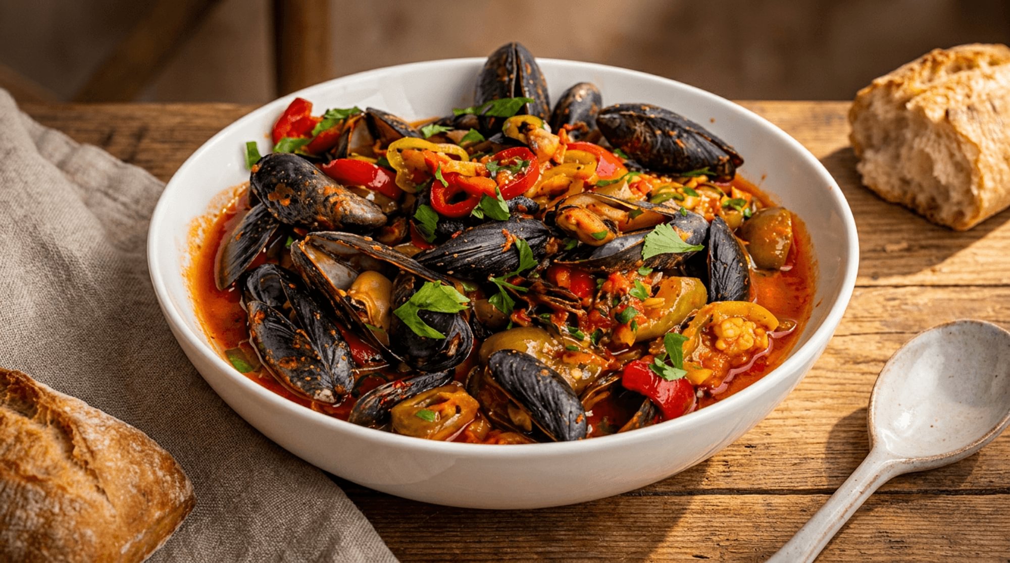 Mussels Fra Diavolo