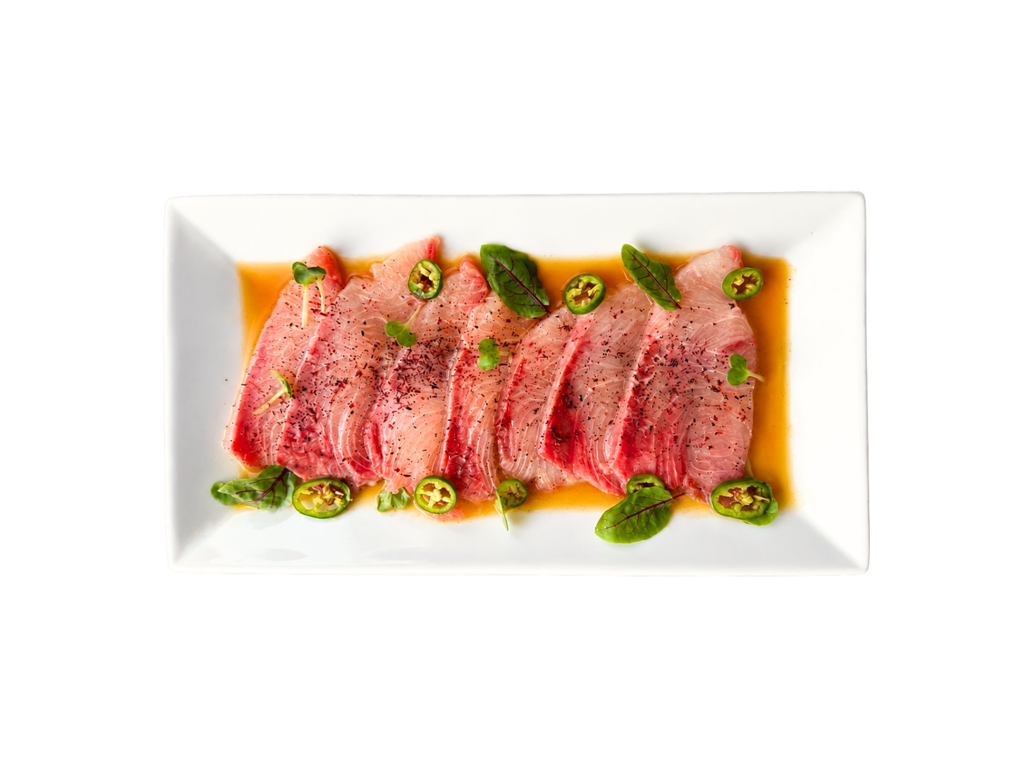 Hamachi Crudo - Lunch