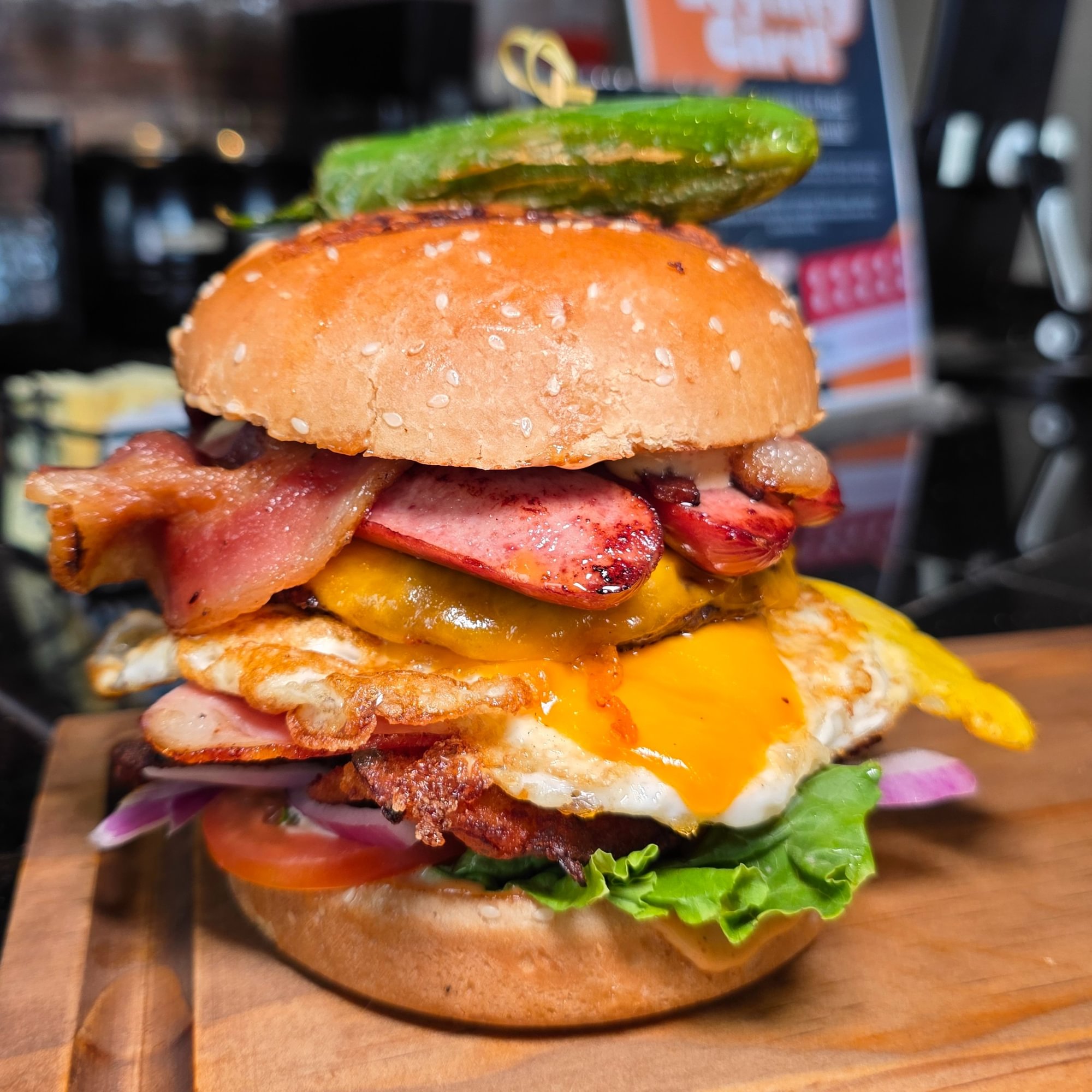 Torta Burger Cubana