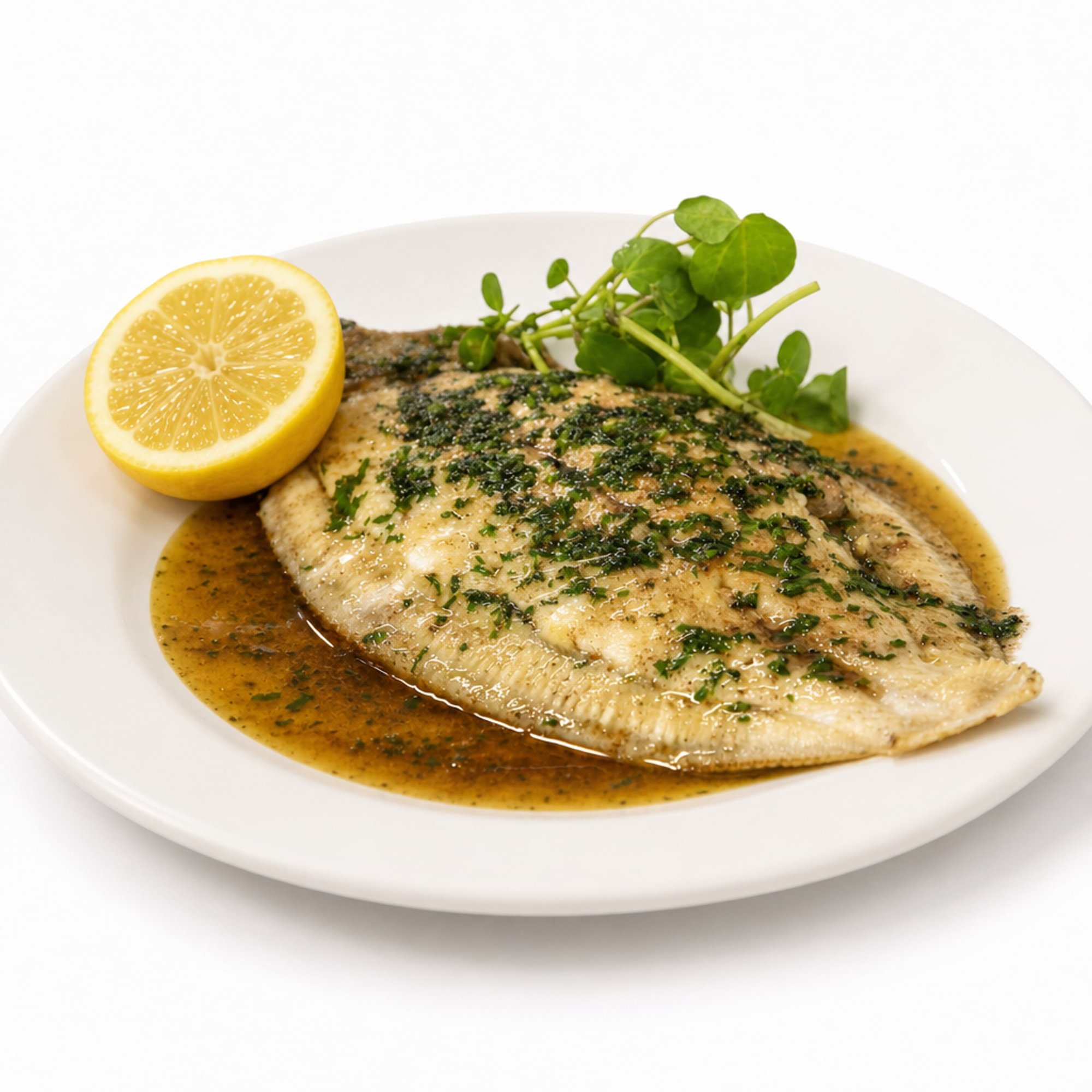 Broiled Lemon Sole