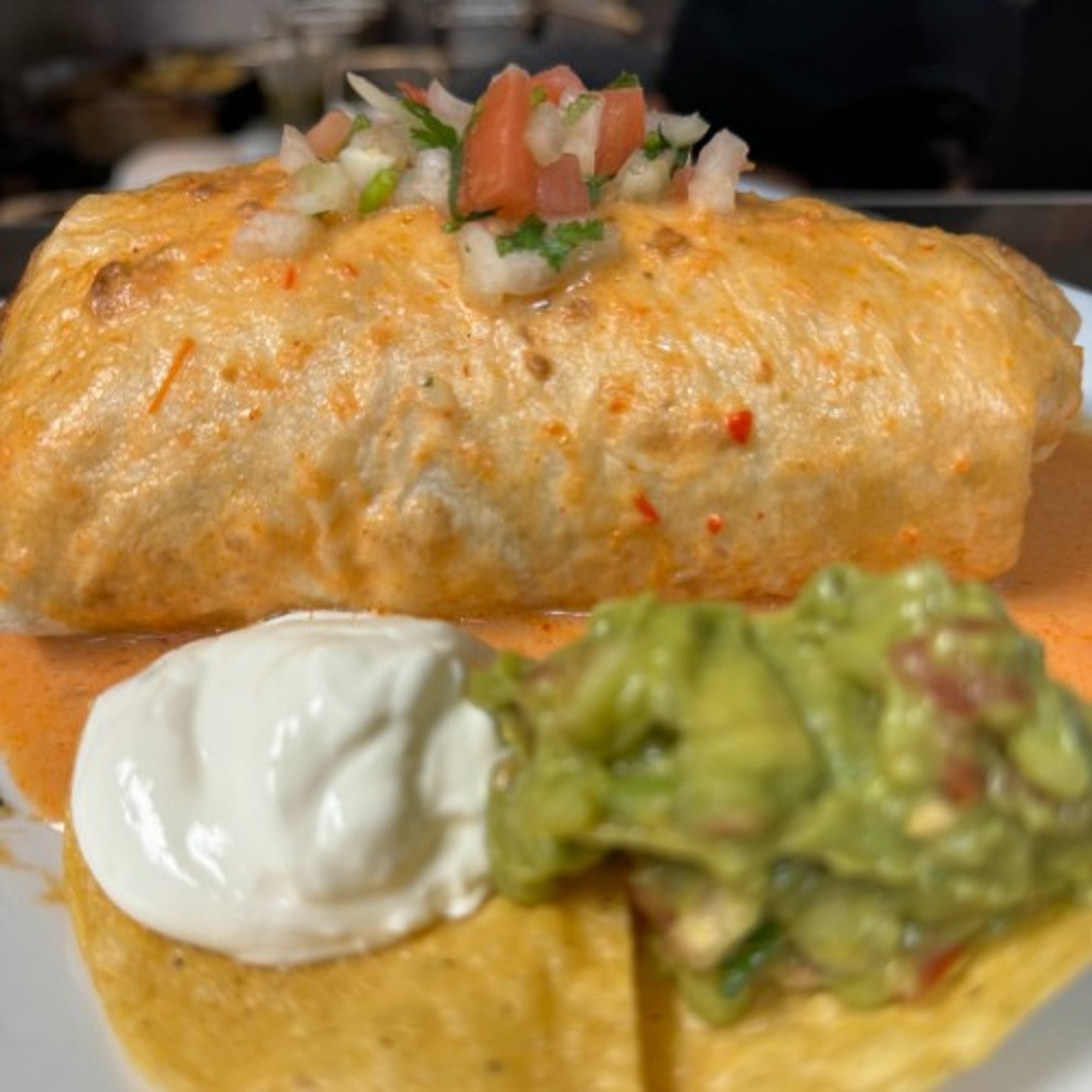 Chicken Burrito Mojado Dinner