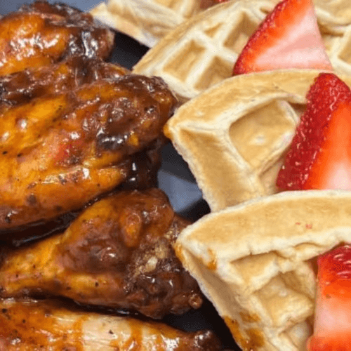 Chicken & Buttermilk Waffles