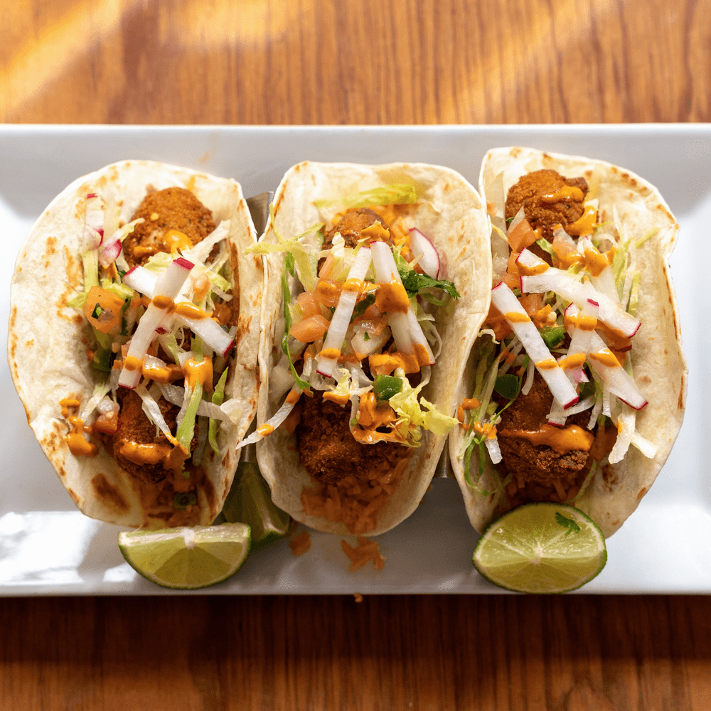 Pescado Empanizado Tacos