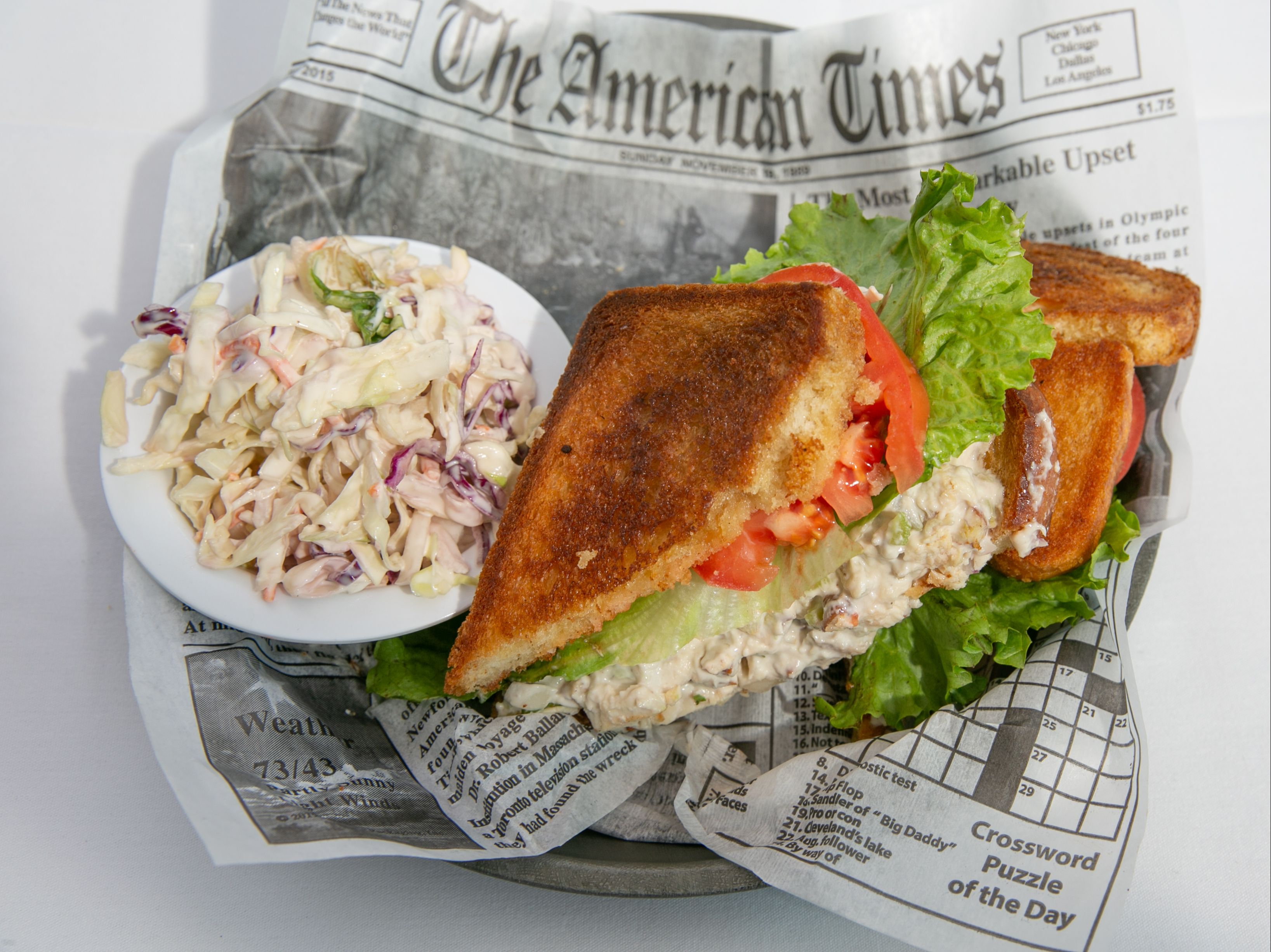Pecan Chicken Salad Sandwhich