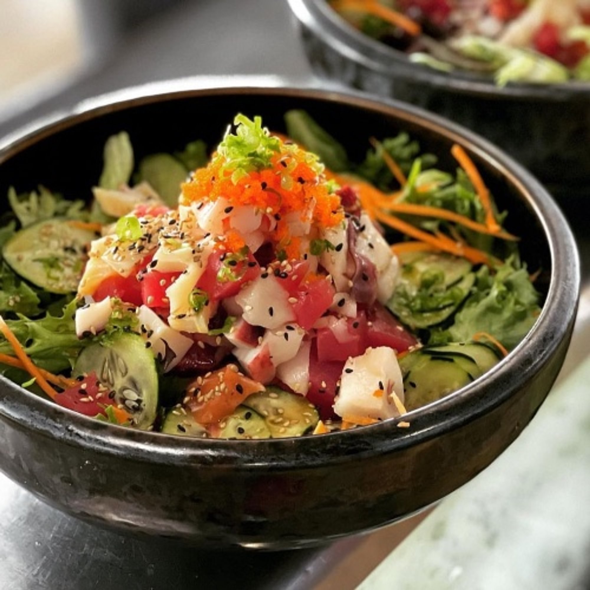 Hwaedup Bap - Korean Style Spicy Chirashi Bowl