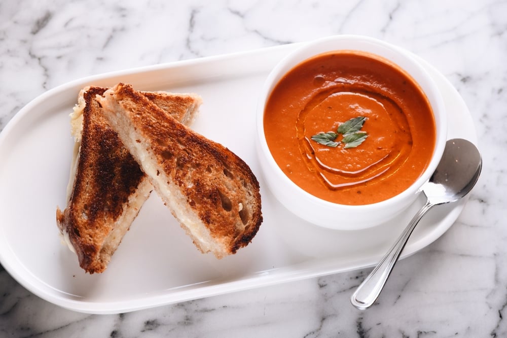 Grilled Cheese + Soup