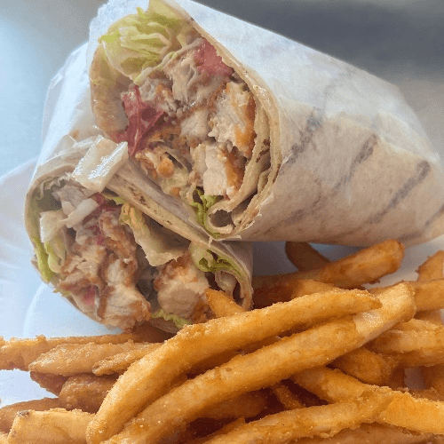 Bacon Dijon Chicken Wrap