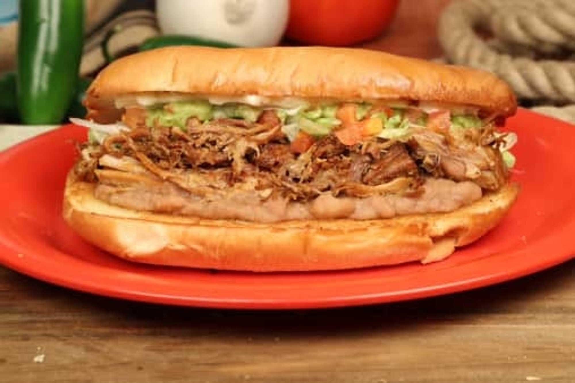 Carnitas Torta