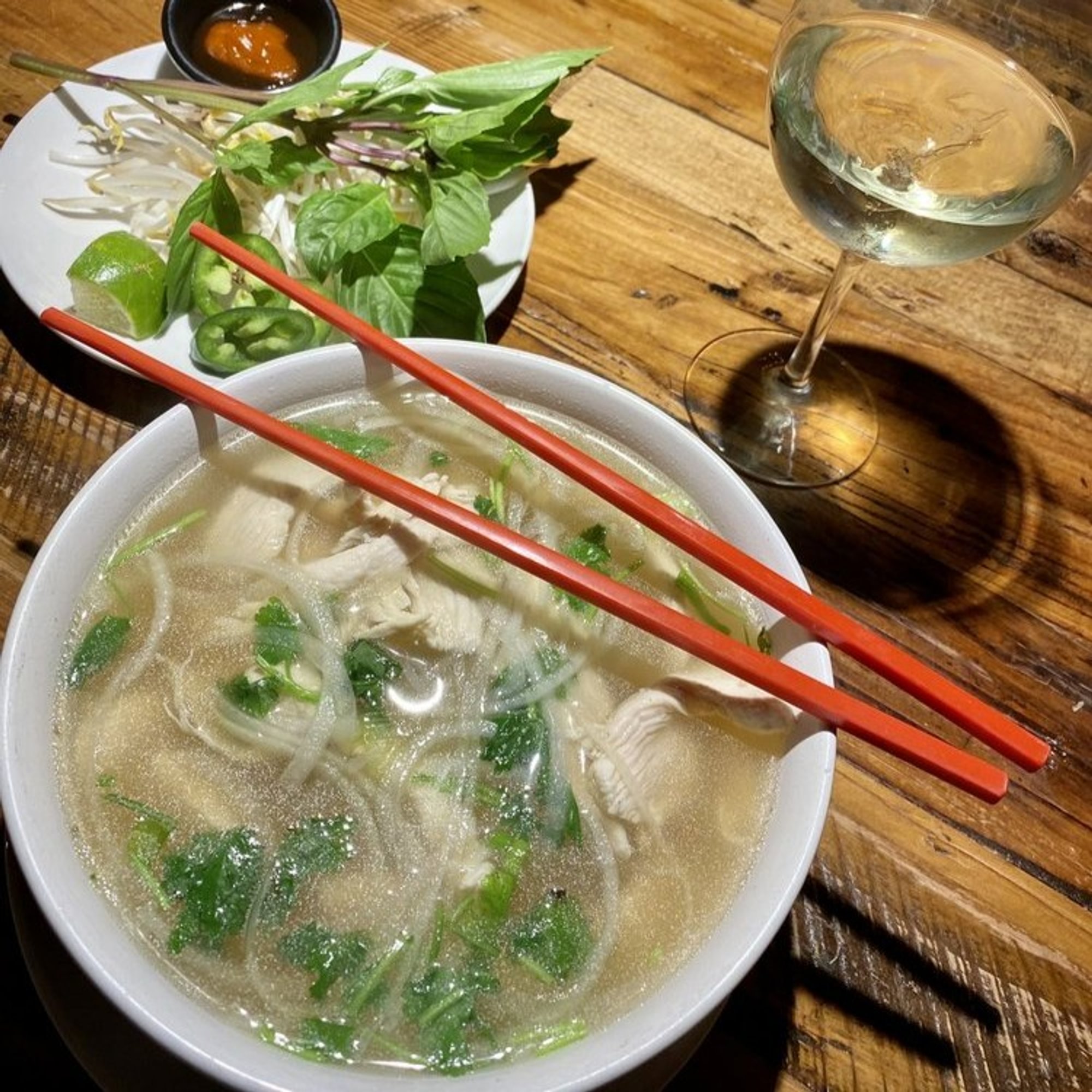 Chicken Pho Noodle Soup