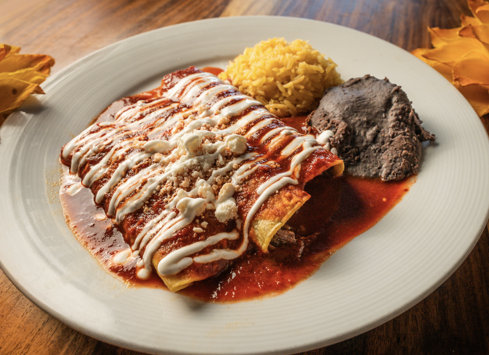 3 Brisket Enchiladas